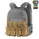 M-Tac передня панель для плитоноски Cuirass QRS XL на 4 магазина Coyote 10262005 фото 6
