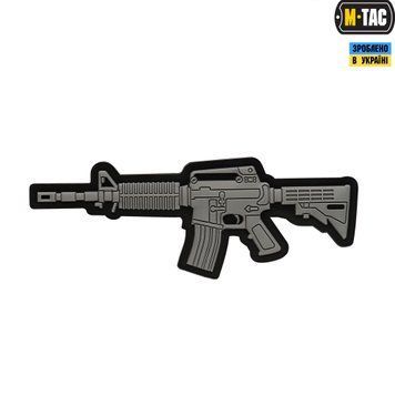 M-Tac нашивка M4A1 3D PVC Grey 51121011 фото