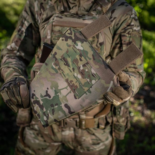 M-Tac фартух протиуламковий з балістичним пакетом 2 клас (FMS) Laser Cut Multicam 10364008 фото