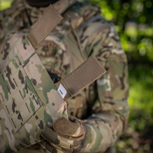 M-Tac фартух протиуламковий з балістичним пакетом 2 клас (FMS) Laser Cut Multicam 10364008 фото