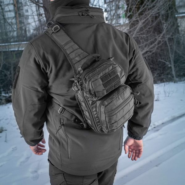 M-Tac сумка Urban Line City Hunter Hexagon Bag Black GB0306-BK фото