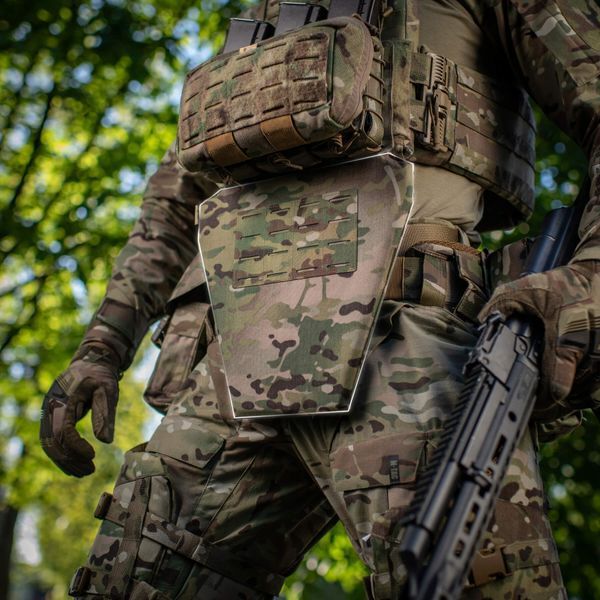 M-Tac фартух протиуламковий з балістичним пакетом 2 клас (FMS) Laser Cut Multicam 10364008 фото