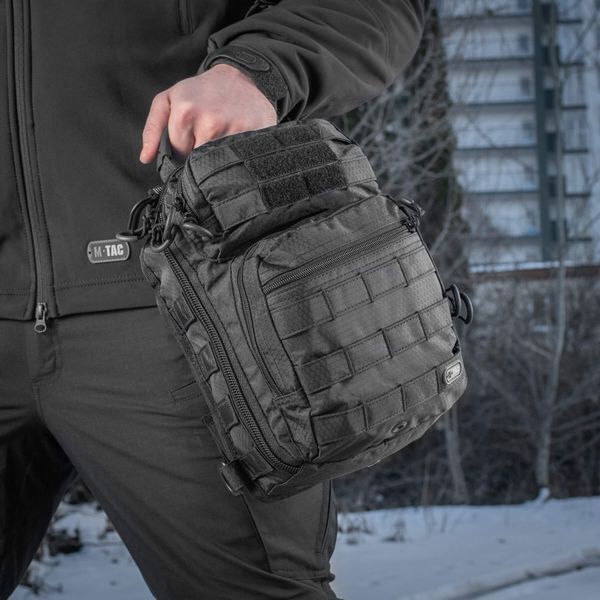 M-Tac сумка Urban Line City Hunter Hexagon Bag Black GB0306-BK фото