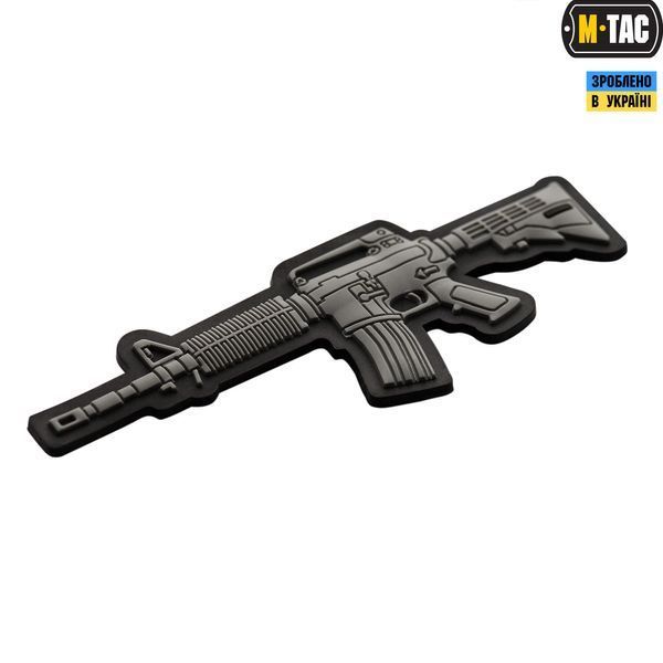 M-Tac нашивка M4A1 3D PVC Grey 51121011 фото
