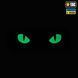 M-Tac нашивка Cat Eyes (Type 2) Laser Cut Black/GID 51350002 фото 2