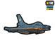 M-Tac нашивка F-16 PVC Blue 51538015 фото