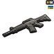 M-Tac нашивка M4A1 3D PVC Grey 51121011 фото 2