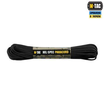 M-Tac паракорд 550 mil-spec 15m Black 51578002 фото