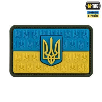 M-Tac нашивка прапор України з гербом рельєфний PVC 51116217 фото