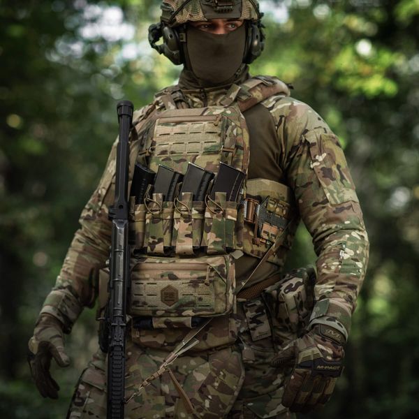 M-Tac плитоноска Cuirass Tiger Elite (розмір плити XL) Multicam 10458008_XS/S фото