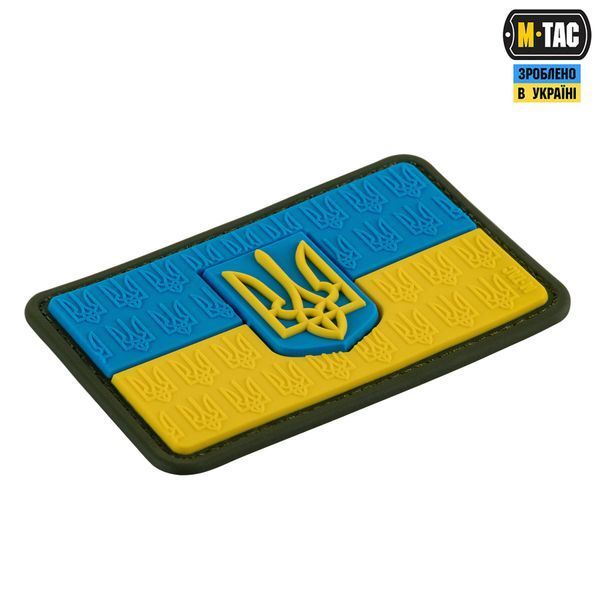 M-Tac нашивка прапор України з гербом рельєфний PVC 51116217 фото