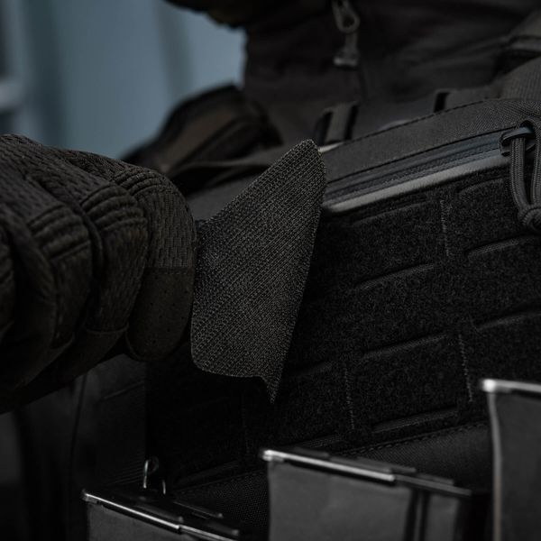 M-Tac нашивка Тризуб Чорнобривці (вишивка) Black 51527002 фото
