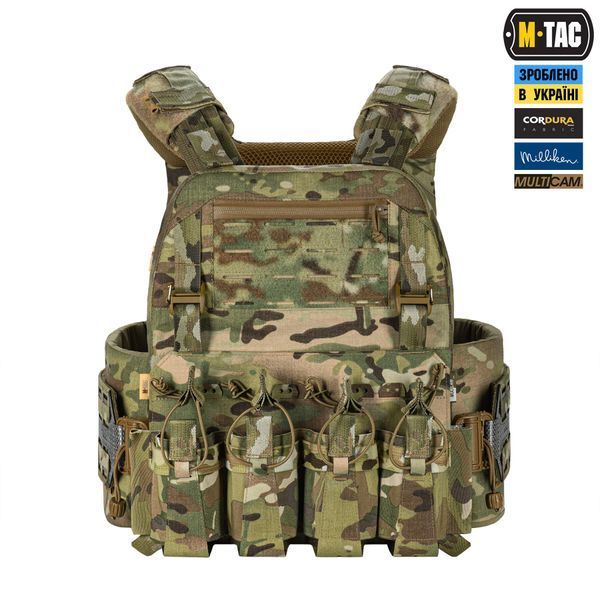 M-Tac плитоноска Cuirass Tiger Elite (розмір плити XL) Multicam 10458008_XS/S фото