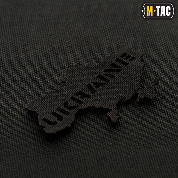 M-Tac нашивка Ukraine (контур) скрізна Laser Cut Black 51148002 фото