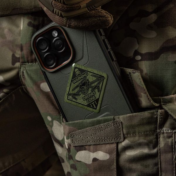 M-Tac наклейка об'ємна Drones Zone Olive 51479109 фото