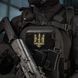 M-Tac нашивка Тризуб Чорнобривці (вишивка) Black 51527002 фото 2
