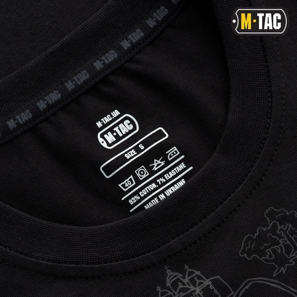 M-Tac футболка Земля Козаків Black 80023002_XS фото
