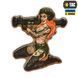M-Tac наклейка об'ємна Tactical girl №10 AT4 Скандінавік 51530001 фото 1