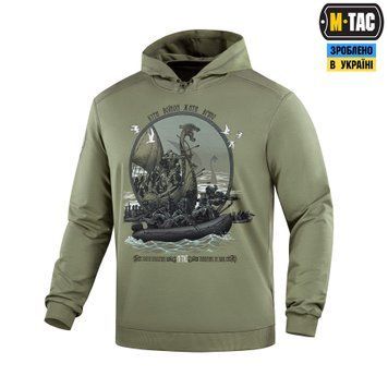 M-Tac кофта Hoodie Дракар Light Olive 20109038_XS фото