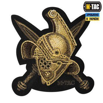 M-Tac нашивка Gladiator Helmet (вишивка) Black 51374002 фото