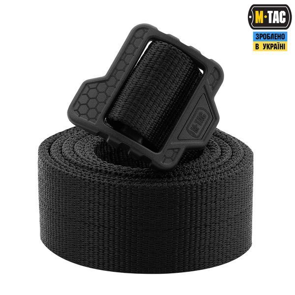 M-Tac ремінь Double Duty Tactical Belt Hex Black 10043002_S фото