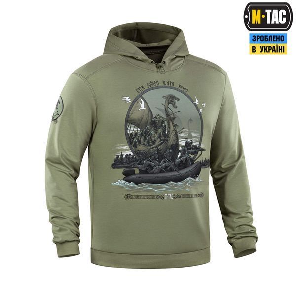 M-Tac кофта Hoodie Дракар Light Olive 20109038_XS фото