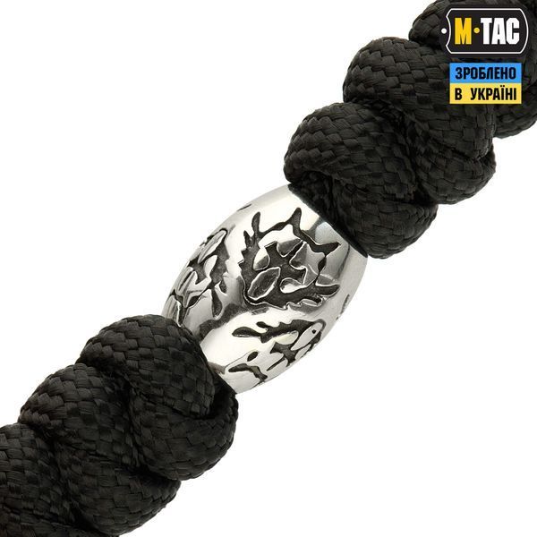 M-Tac темляк Zeus Stainless Steel Black 10296102 фото