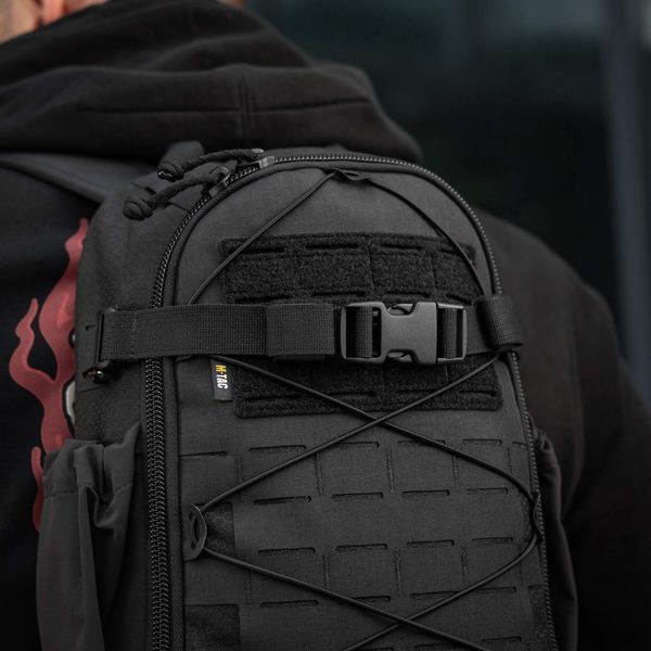 M-Tac рюкзак Sturm з ергономічними лямками Elite Black 10467002 фото