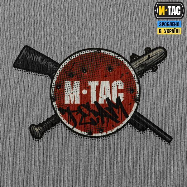 M-Tac футболка My Home is my Castle Oversize Light Grey 80117011_XS фото