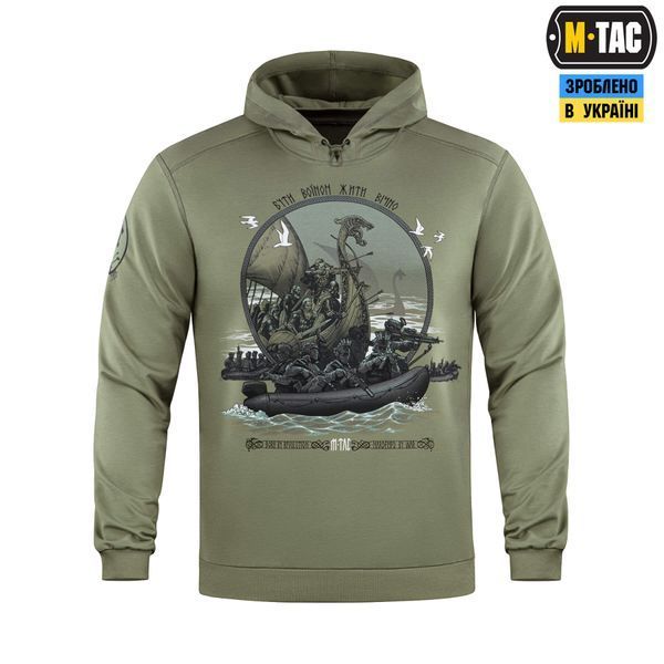 M-Tac кофта Hoodie Дракар Light Olive 20109038_XS фото