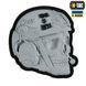 M-Tac нашивка War is Hell 3D PVC Grey 51328011 фото