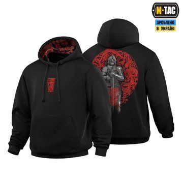 M-Tac кофта Hoodie Один в полі воїн Oversize Hard Black 20116002_XS фото