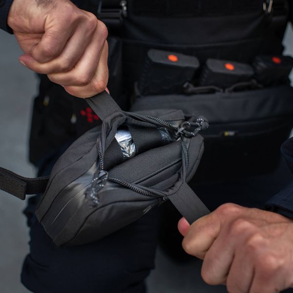 M-Tac підсумок медичний горизонтальний Large Elite Black 10238002 фото