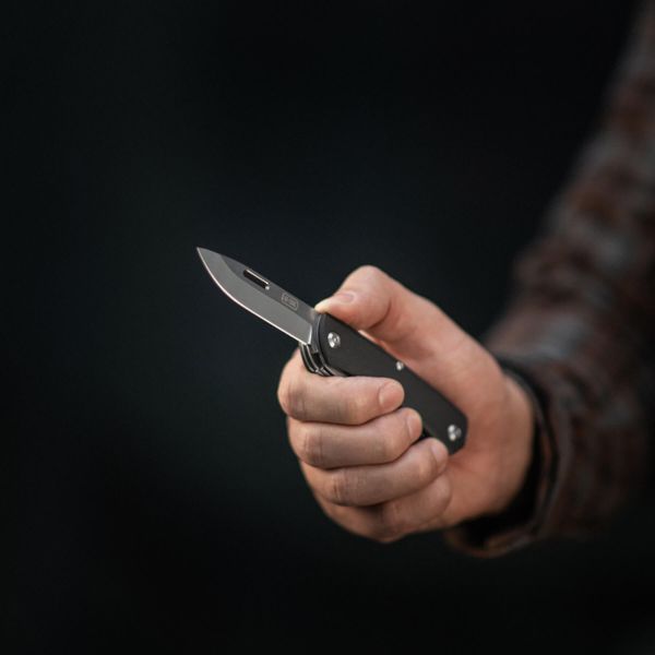 M-Tac ніж складаний Type 9 (6 інструментів) Black/Steel 60081000 фото