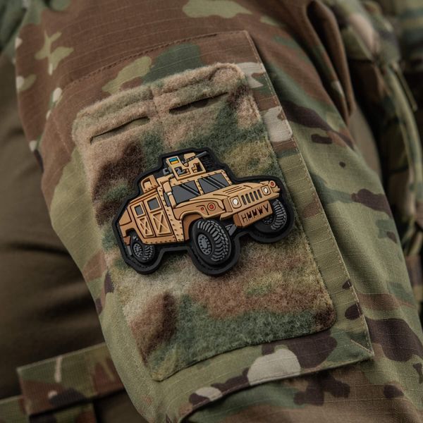 M-Tac нашивка HMMWV (PVC) coyote 51348351 фото