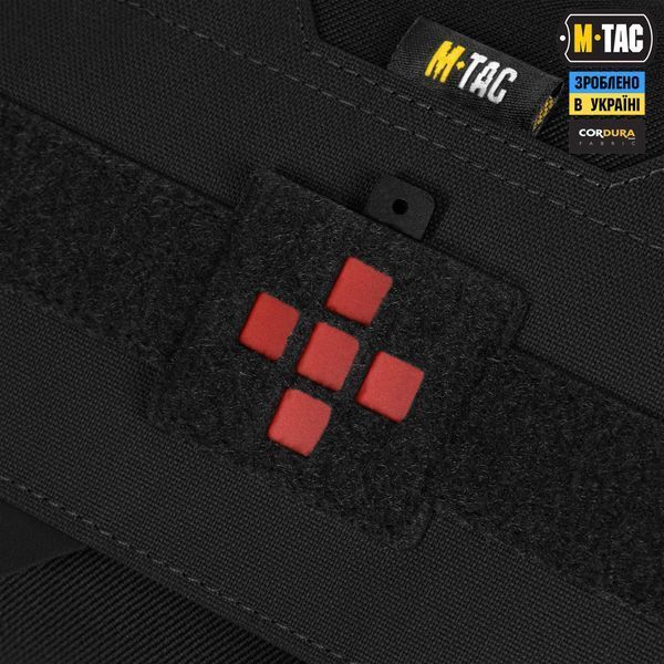 M-Tac підсумок медичний горизонтальний Large Elite Black 10238002 фото