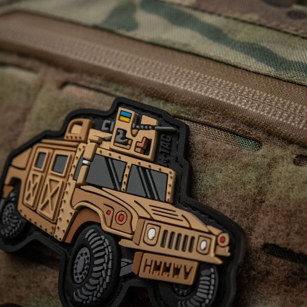 M-Tac нашивка HMMWV (PVC) coyote 51348351 фото