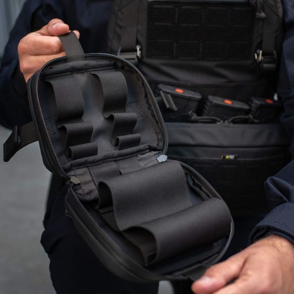 M-Tac підсумок медичний горизонтальний Large Elite Black 10238002 фото