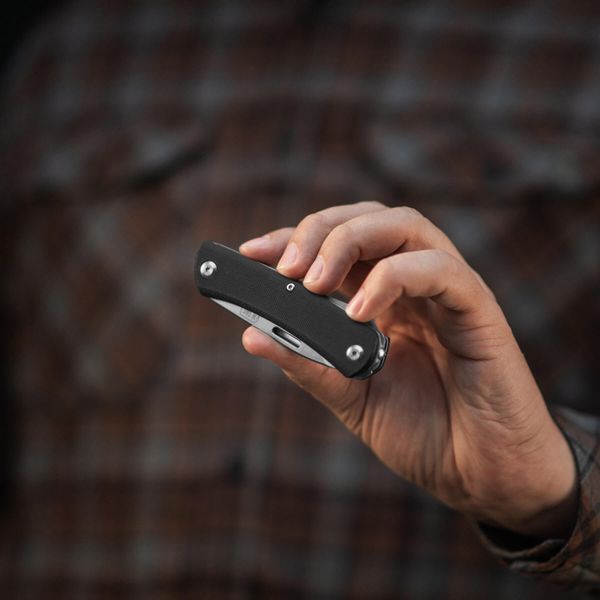 M-Tac ніж складаний Type 9 (6 інструментів) Black/Steel 60081000 фото