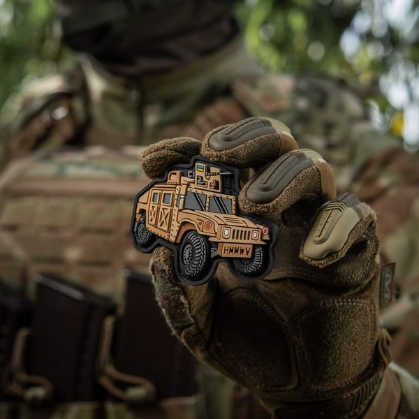 M-Tac нашивка HMMWV (PVC) coyote 51348351 фото