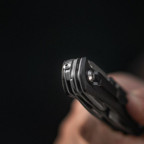M-Tac ніж складаний Type 9 (6 інструментів) Black/Steel 60081000 фото