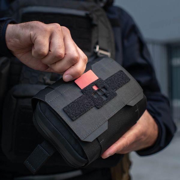 M-Tac підсумок медичний горизонтальний Large Elite Black 10238002 фото