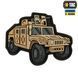 M-Tac нашивка HMMWV (PVC) coyote 51348351 фото 1