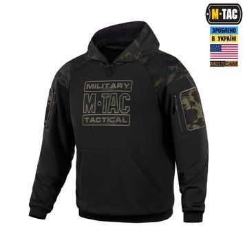 M-Tac кофта Hoodie Combat Black Multicam 20520208_XS фото