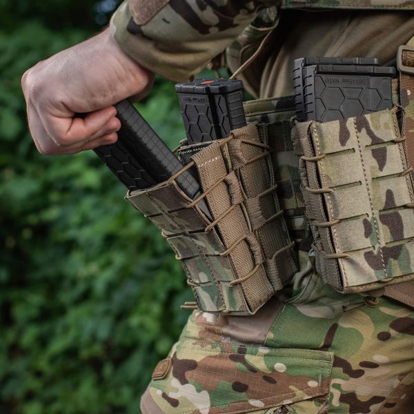 M-Tac підсумок для магазина відкритий подвійний Laser Cut Multicam 10158008 фото