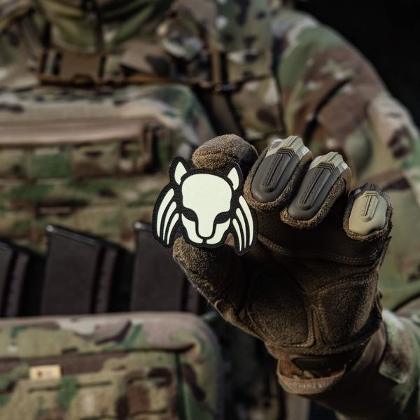 M-Tac нашивка Cat Predator Black/GID 51457002 фото