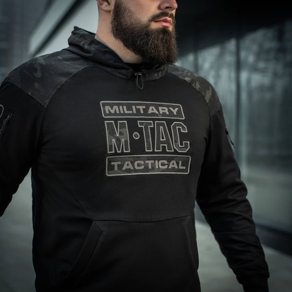 M-Tac кофта Hoodie Combat Black Multicam 20520208_XS фото