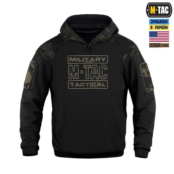 M-Tac кофта Hoodie Combat Black Multicam 20520208_XS фото