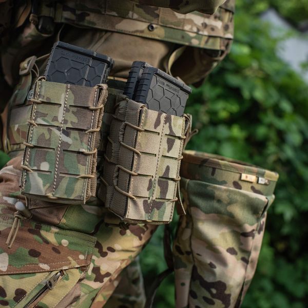 M-Tac підсумок для магазина відкритий подвійний Laser Cut Multicam 10158008 фото