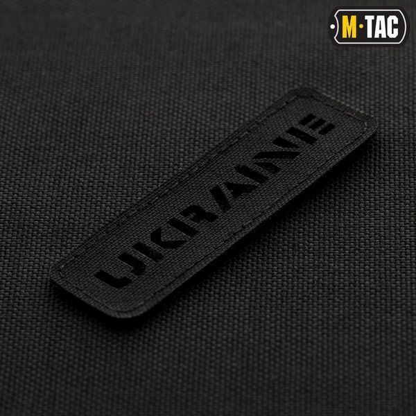M-Tac нашивка Ukraine скрізна 25х80 Laser Cut Black 51151002 фото